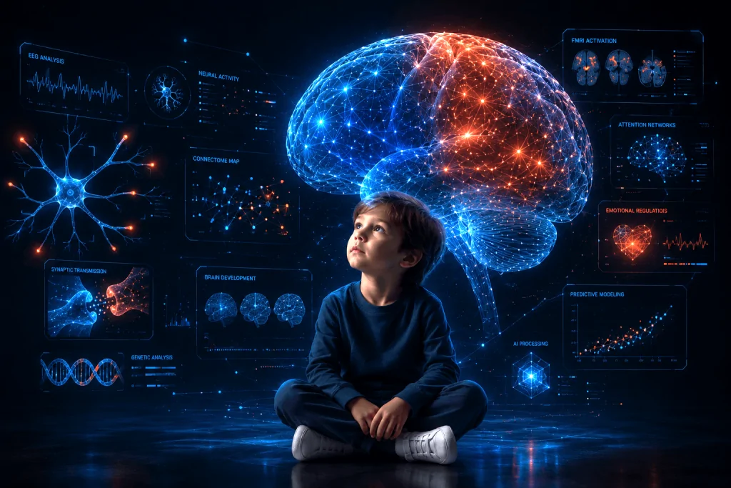 Ce se ascunde, de fapt, în creierul copilului cu Autism?